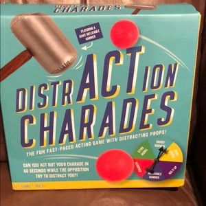 The act of charades game